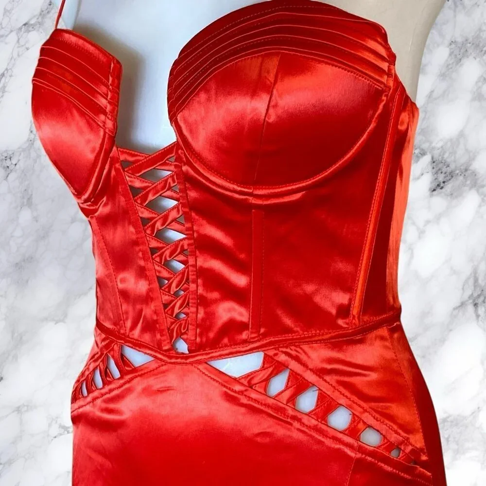 More To Come Selina Maxi Dress in Red